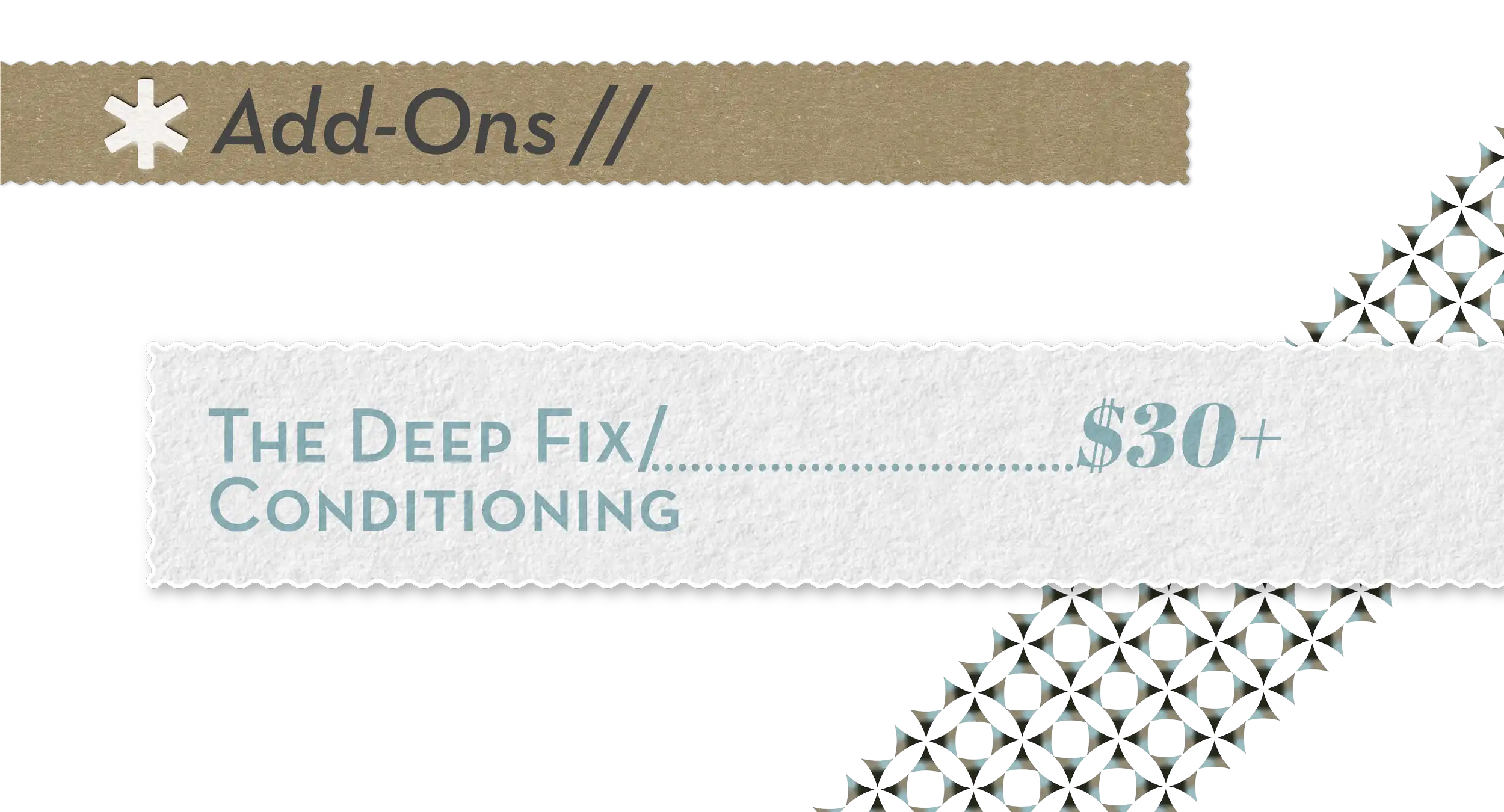 Add-on Services
